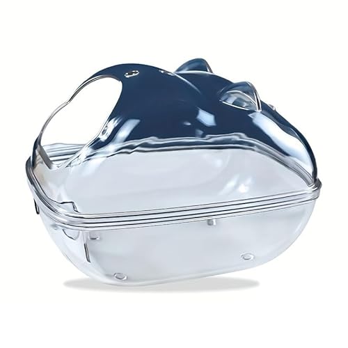 ELMAIN Hamsterspielzeug für Hamster, Badezimmer, Toilette, transparent, für Hamster, Maus, Rennmäuse, Haustierkäfig, Box, Bad, Sandraum, Spielzeughaus, 1 Stück, S ELMAIN Hamsterspielzeug für Hamster, Badezimmer, Toilette, transparent, für Hamster, Maus, Rennmäuse, Haustierkäfig, Box, Bad, Sandraum, Spielzeughaus, 1 Stück, S von ELMAIN