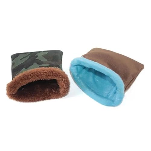 ELMAIN Hamsterspielzeug für Hamster, Meerschweinchen, Igel, Eichhörnchen, Hamsterbett, zufällige Farben, warmes Haus, 23 x 18 cm, 2 Stück ELMAIN Hamsterspielzeug für Hamster, Meerschweinchen, Igel, Eichhörnchen, Hamsterbett, zufällige Farben, warmes Haus, 23 x 18 cm, 2 Stück von ELMAIN