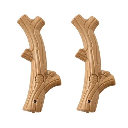 ELMAIN Hundespielzeug aus Knochen für kleine und große Hunde, Bissfestigkeit, Welpenspielzeug, Kauspielzeug, Zahnreinigungsspielzeug, 2 Stück, A 12 cm ELMAIN Hundespielzeug aus Knochen für kleine und große Hunde, Bissfestigkeit, Welpenspielzeug, Kauspielzeug, Zahnreinigungsspielzeug, 2 Stück, A 12 cm von ELMAIN
