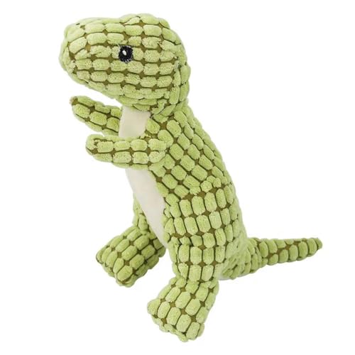 ELMAIN Hundespielzeug für Haustiere, Hundekauen, gefüllt, Dinosaurier-Form, Gesangsspielzeug, für Training, Übung, Simulation, Tierspielzeug, 2 Stück 001 ELMAIN Hundespielzeug für Haustiere, Hundekauen, gefüllt, Dinosaurier-Form, Gesangsspielzeug, für Training, Übung, Simulation, Tierspielzeug, 2 Stück 001 von ELMAIN