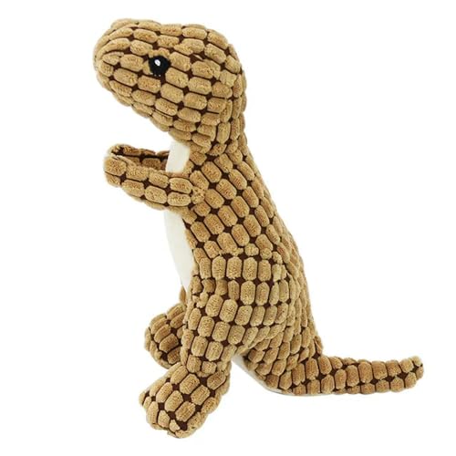 ELMAIN Hundespielzeug für Haustiere, Hundekauen, gefüllt, Dinosaurier-Form, Gesangsspielzeug, für Training, Übung, Simulation, Tierspielzeug, 2 Stück 003 ELMAIN Hundespielzeug für Haustiere, Hundekauen, gefüllt, Dinosaurier-Form, Gesangsspielzeug, für Training, Übung, Simulation, Tierspielzeug, 2 Stück 003 von ELMAIN
