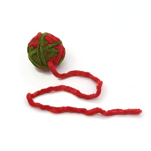 ELMAIN Katze Spielzeug Kauen Und Necken Katzen Spielzeug Bälle Farbige Wolle Bälle Katze Liefert Zappeln Spielzeug Für Katzen 2Pcs F ELMAIN Katze Spielzeug Kauen Und Necken Katzen Spielzeug Bälle Farbige Wolle Bälle Katze Liefert Zappeln Spielzeug Für Katzen 2Pcs F von ELMAIN