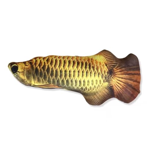 ELMAIN Katzenspielzeug Fisch Plüsch Gefüllte Kissen 20Cm Simulation Fisch Katze Spielzeug Fisch Interaktives Haustier Kauspielzeug 10Pcs 14 von ELMAIN