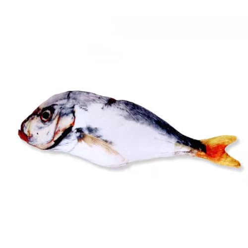 ELMAIN Katzenspielzeug Fisch Plüsch Gefüllte Kissen 20Cm Simulation Fisch Katze Spielzeug Fisch Interaktives Haustier Kauspielzeug 10Pcs 9 von ELMAIN