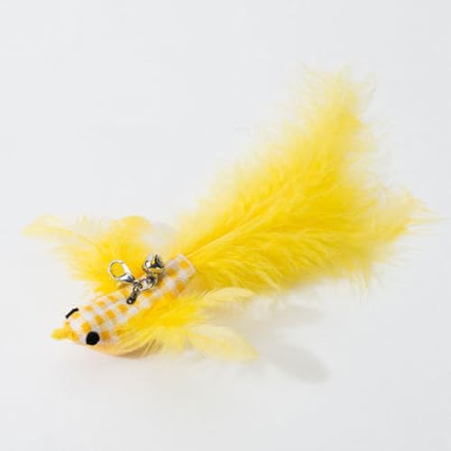 ELMAIN Katzenspielzeug Handfree Feder Katze Zauberstab Mit Glocke Leistungsstarke Saugnapf Kätzchen Interaktives Jagd Übung Spielzeug 1Pcs 28 ELMAIN Katzenspielzeug Handfree Feder Katze Zauberstab Mit Glocke Leistungsstarke Saugnapf Kätzchen Interaktives Jagd Übung Spielzeug 1Pcs 28 von ELMAIN