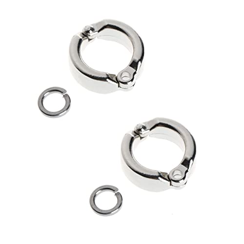 ELMAIN Vogelspielzeug, Papageienbeinring, Vogel, fliegender Seil, Fußring, Outdoor-Zubehör für Kontrolle, Vogel, fliegende Outdoor, 2 Stück, 9,5 mm ELMAIN Vogelspielzeug, Papageienbeinring, Vogel, fliegender Seil, Fußring, Outdoor-Zubehör für Kontrolle, Vogel, fliegende Outdoor, 2 Stück, 9,5 mm von ELMAIN