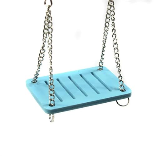 Hamster Spielzeug 2Pcs Nette Papagei Hamster Kleine Schaukel Hängen Bett Shake Suspension Haus Requisiten Haustier Produkte Spielzeug Blau Hamster Spielzeug 2Pcs Nette Papagei Hamster Kleine Schaukel Hängen Bett Shake Suspension Haus Requisiten Haustier Produkte Spielzeug Blau von ELMAIN
