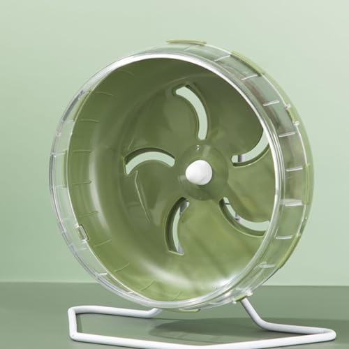 Hamster Spielzeug Hamster Sport Laufrad Nagetier Mäuse Silent Jogging Hamster Rennmäuse Übung Spielen Spielzeug 1 Stück Grün 14 cm Hamster Spielzeug Hamster Sport Laufrad Nagetier Mäuse Silent Jogging Hamster Rennmäuse Übung Spielen Spielzeug 1 Stück Grün 14 cm von ELMAIN