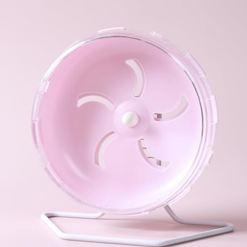 Hamster Spielzeug Hamster Sport Laufrad Nagetier Mäuse Silent Jogging Hamster Rennmäuse Übung Spielen Spielzeug 1 Stück Rosa 12 cm Hamster Spielzeug Hamster Sport Laufrad Nagetier Mäuse Silent Jogging Hamster Rennmäuse Übung Spielen Spielzeug 1 Stück Rosa 12 cm von ELMAIN