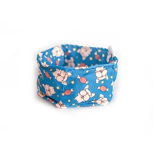 Hundepflegekamm, 2 Stück, Haustier, Hund, Sommer, kühlender Schal, verstellbarer Kordelzug, Design verhindert Hitzschlag, Druck, Eishalsband B M Hundepflegekamm, 2 Stück, Haustier, Hund, Sommer, kühlender Schal, verstellbarer Kordelzug, Design verhindert Hitzschlag, Druck, Eishalsband B M von ELMAIN