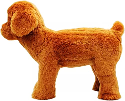 Paarungsspielzeug Für Rüden, Pet Estrus Vent Hundespielzeug Männliches Hundesimulations-Paarungsspielzeug Für Angstlinderung, Welpen Dummy Lustiges Lüftungsspielzeug-Brown Braun||18cm / 7inch von ELSHY