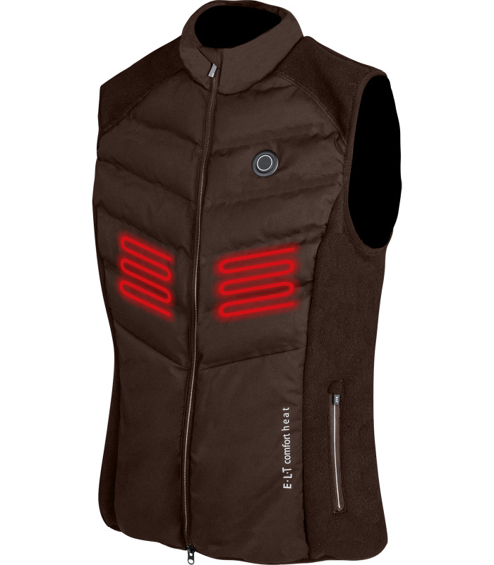 E·L·T Heizweste Comfort Heat Espresso, Gr. L von ELT