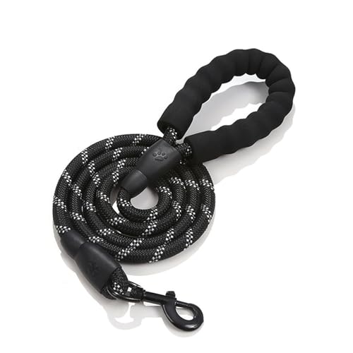 Hundeleine für mittelgroße bis große Hunde, Schleppleine mit Verstellbare Schnalle und Griffen, Reflektierende Doppelleine für 2 Hunde - Unter 100KG, Verdickte Freihandleinen, Hellgrau (Color : 1#, Hundeleine für mittelgroße bis große Hunde, Schleppleine mit Verstellbare Schnalle und Griffen, Reflektierende Doppelleine für 2 Hunde - Unter 100KG, Verdickte Freihandleinen, Hellgrau (Color : 1#, von ELzEy