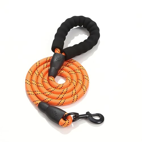 Hundeleine für mittelgroße bis große Hunde, Schleppleine mit Verstellbare Schnalle und Griffen, Reflektierende Doppelleine für 2 Hunde - Unter 100KG, Verdickte Freihandleinen, Hellgrau (Color : 6#, Hundeleine für mittelgroße bis große Hunde, Schleppleine mit Verstellbare Schnalle und Griffen, Reflektierende Doppelleine für 2 Hunde - Unter 100KG, Verdickte Freihandleinen, Hellgrau (Color : 6#, von ELzEy
