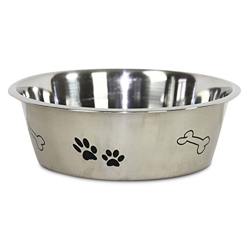EMA A12650140 Futterstation für Hunde aus Edelstahl von EMA