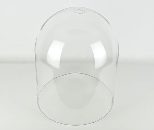 EMH Glaskuppel-Terrarium, 44,5 x 35,5 cm, mit Loch von EMH