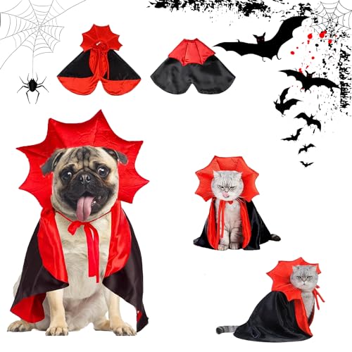 Haustiere Vampir Kostüm, Hund Halloween-Umhang, Katze Hund Umhang Kostüm, Haustier Vampir Umhang Halloween Kostüme, Haustiere Cosplay-Kostüm, Halloween Pet Costume, für kleine Hunde und Katze Haustiere Vampir Kostüm, Hund Halloween-Umhang, Katze Hund Umhang Kostüm, Haustier Vampir Umhang Halloween Kostüme, Haustiere Cosplay-Kostüm, Halloween Pet Costume, für kleine Hunde und Katze von EMHTHME