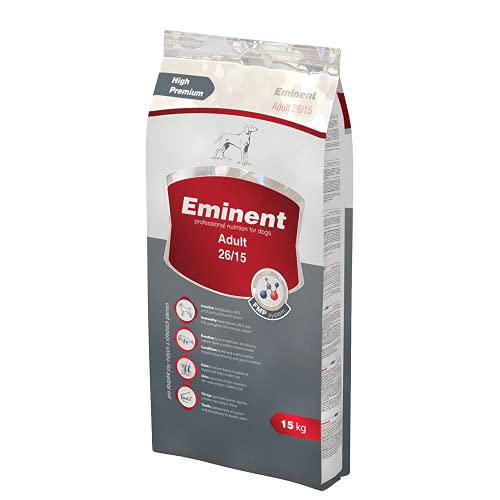 Eminent Adult | High Premium Hundefutter |Trockenfutter für Erwachsene Hunde Kleiner und mittlerer Rassen… (15kg) von EMINENT