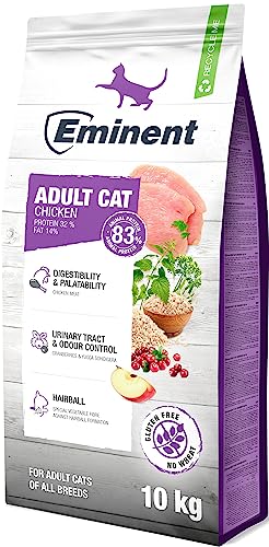 Eminent Adult Cat - Chicken | High Premium Katzenfutter Glutenfreie |Trockenfutter für Erwachsene Katzen 10kg von EMINENT