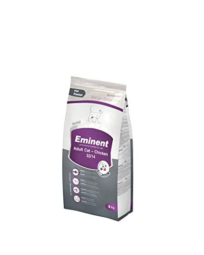 Eminent Adult Cat - Chicken | High Premium Katzenfutter |Trockenfutter für Erwachsene Katzen (2kg) von EMINENT