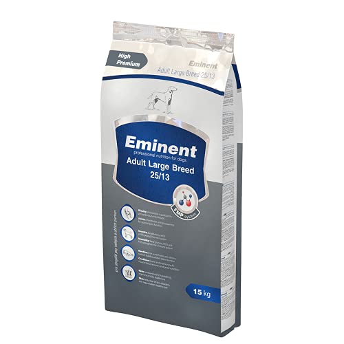 Eminent Adult Large Breed (1x 15 kg)| High Premium Hundefutter |Trockenfutter für Erwachsene Hunde großer und riesiger Rassen von EMINENT