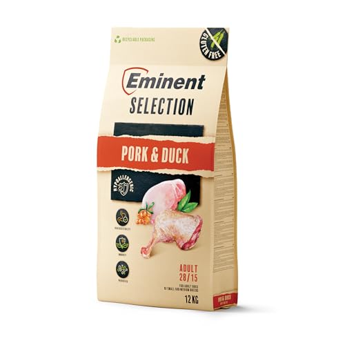 Eminent Selection Adult – Natürliches Hundefutter für ausgewachsene Hunde | Getreidefrei & glutenfrei | Rind & Lamm/Schwein & Ente | Für Sensible Verdauung & glänzendes Fell Eminent Selection Adult – Natürliches Hundefutter für ausgewachsene Hunde | Getreidefrei & glutenfrei | Rind & Lamm/Schwein & Ente | Für Sensible Verdauung & glänzendes Fell von EMINENT