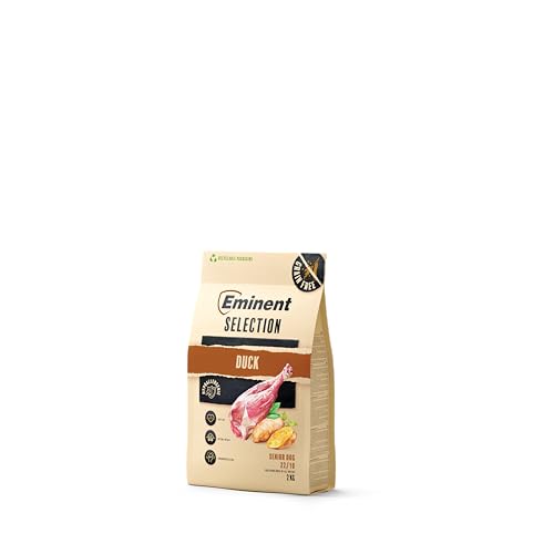 Eminent Selection Senior – Premium Trockenfutter für ältere Hunde | Glutenfrei | Ente | Gelenke, Verdauung & Vitalität | 2 kg / 12 kg (2 kg) von EMINENT