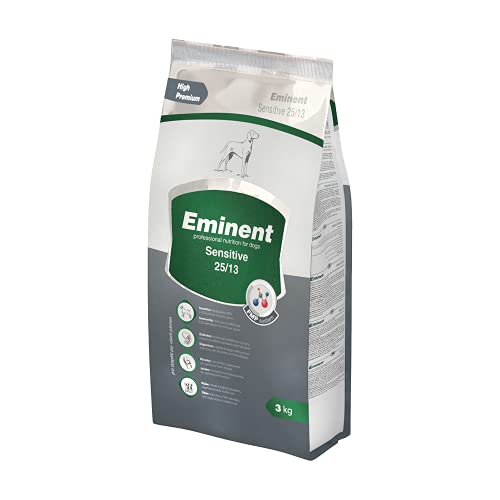 Eminent Sensitive (1x 3 kg)| | Glutenfreies Hundefutter | High Premium Trockenfutter für Hunde mit Hauterkrankungen oder Futtermittelallergien von EMINENT