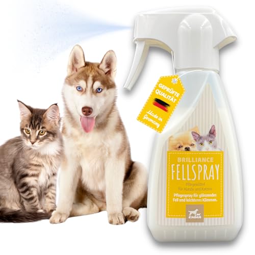 EMMA Entfilzungsspray Hunde I Entfilzungsspray Katze - Hunde Pflege I Fellpflege Hund Katze für Langhaar zum Entfilzen I Pflegespray Haare Hund Katze Welpen I Entfilzer für Hunde I Fellspray 250ml von EMMA