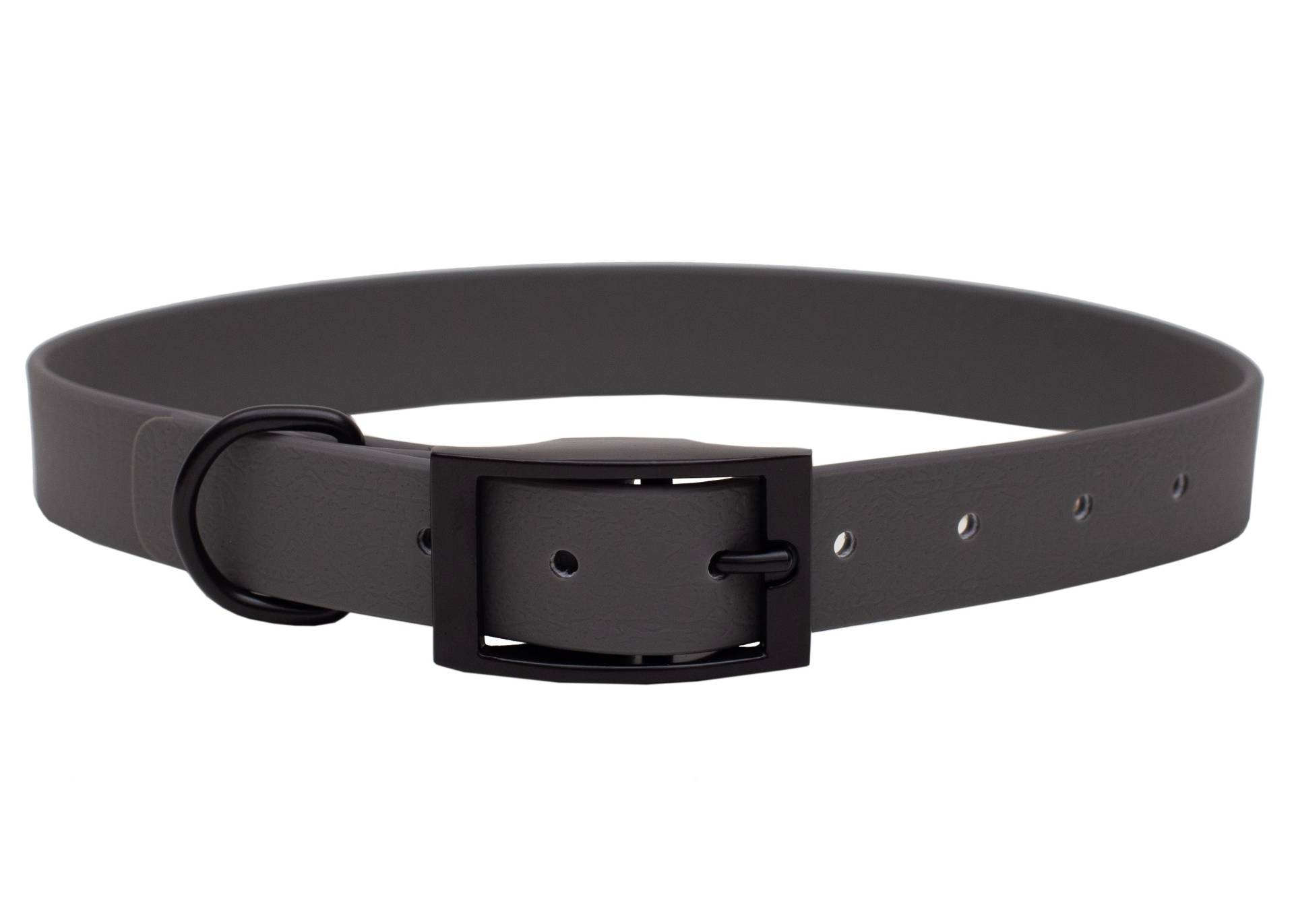 Biothane Halsband Coffee Schwarz / XXL (59-69cm) von EMMY&PEPE