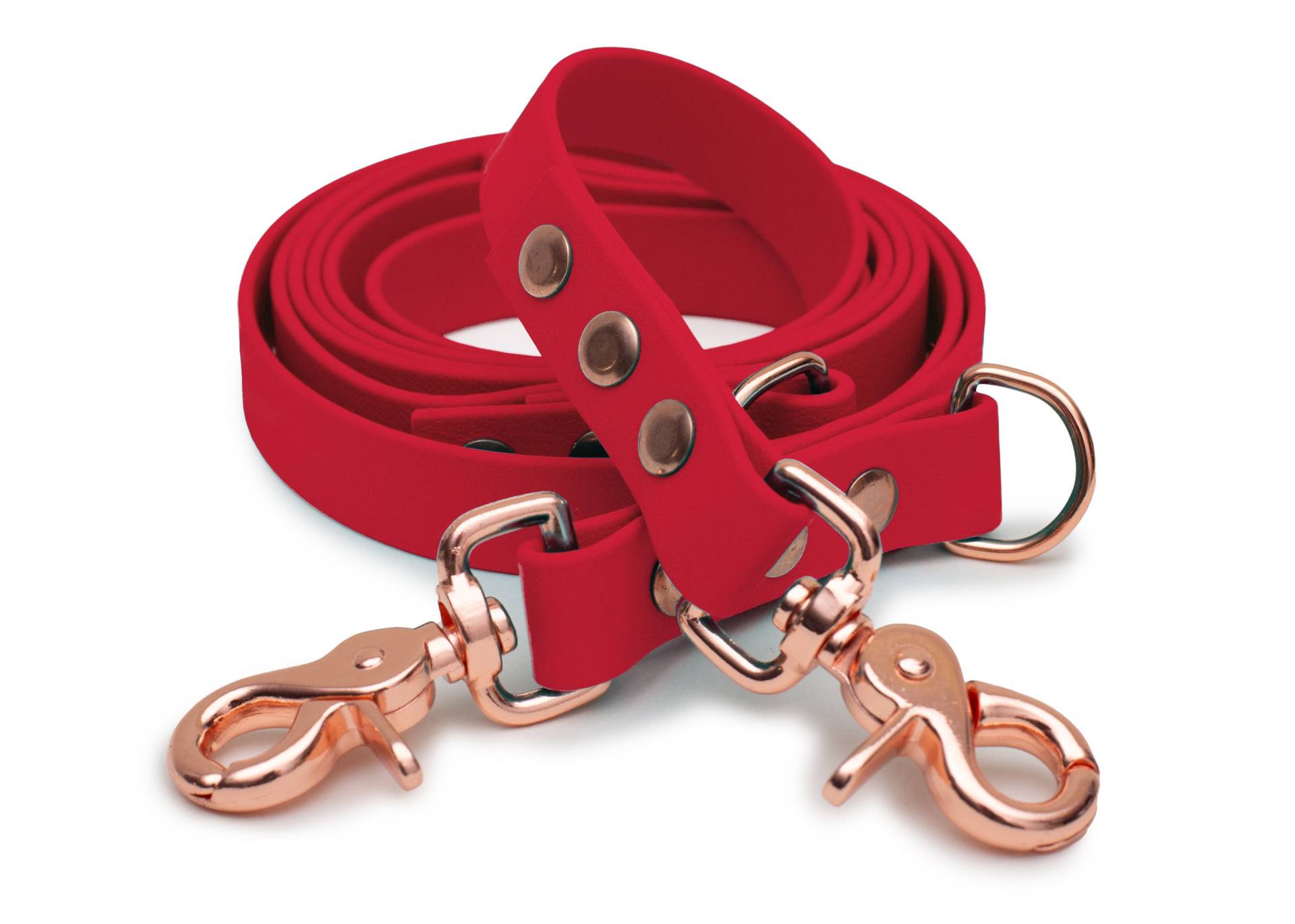 Biothaneleine Magenta 20mm / 3m / Bolzenkarabiner Silber von EMMY&PEPE