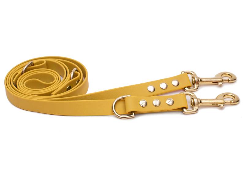 Biothaneleine Sonnengelb 25mm / Regenbogen von EMMY&PEPE