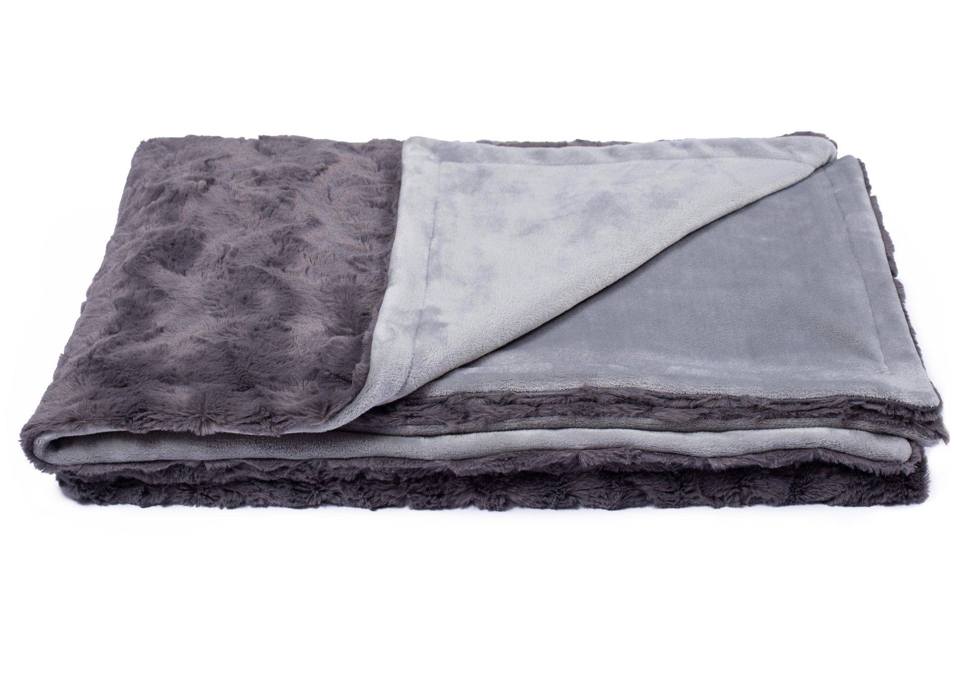 Hundedecke kuschelig Dark Grey / S (80x60cm) von EMMY&PEPE