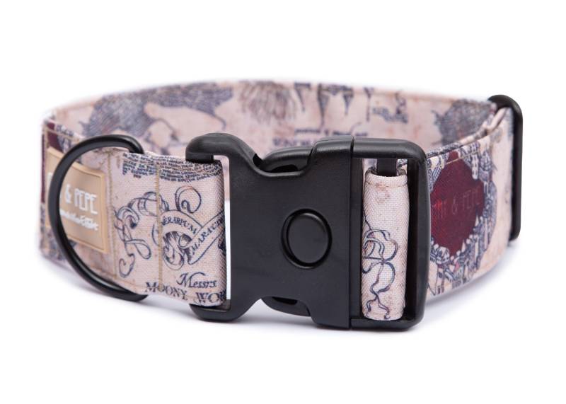 Hundehalsband Karte der E&P 35-55cm Extreme von EMMY&PEPE