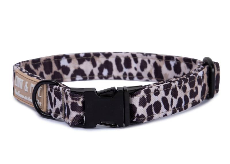 Hundehalsband Leo Dark 22-34cm von EMMY&PEPE