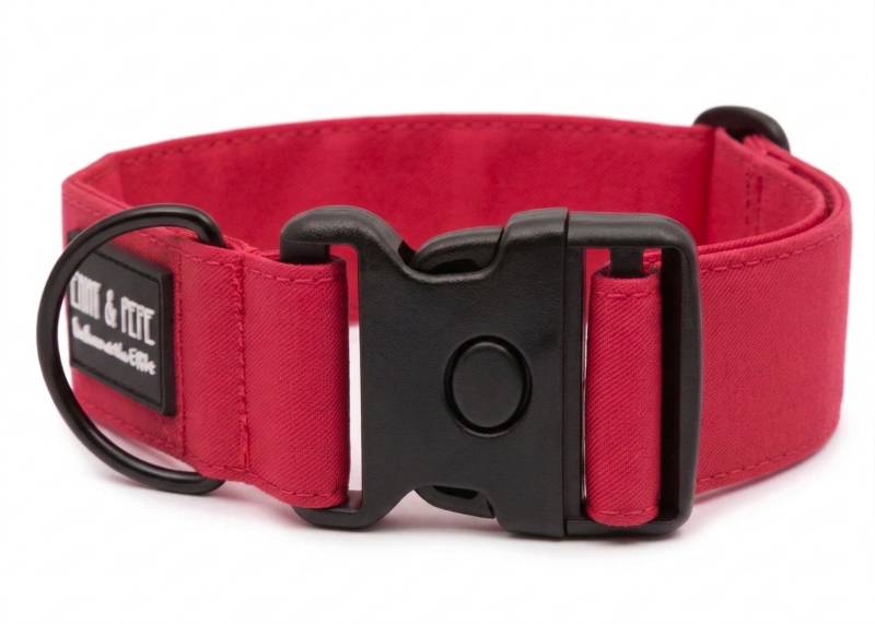 Hundehalsband Neon Pink Extreme - 35-55 cm von EMMY&PEPE