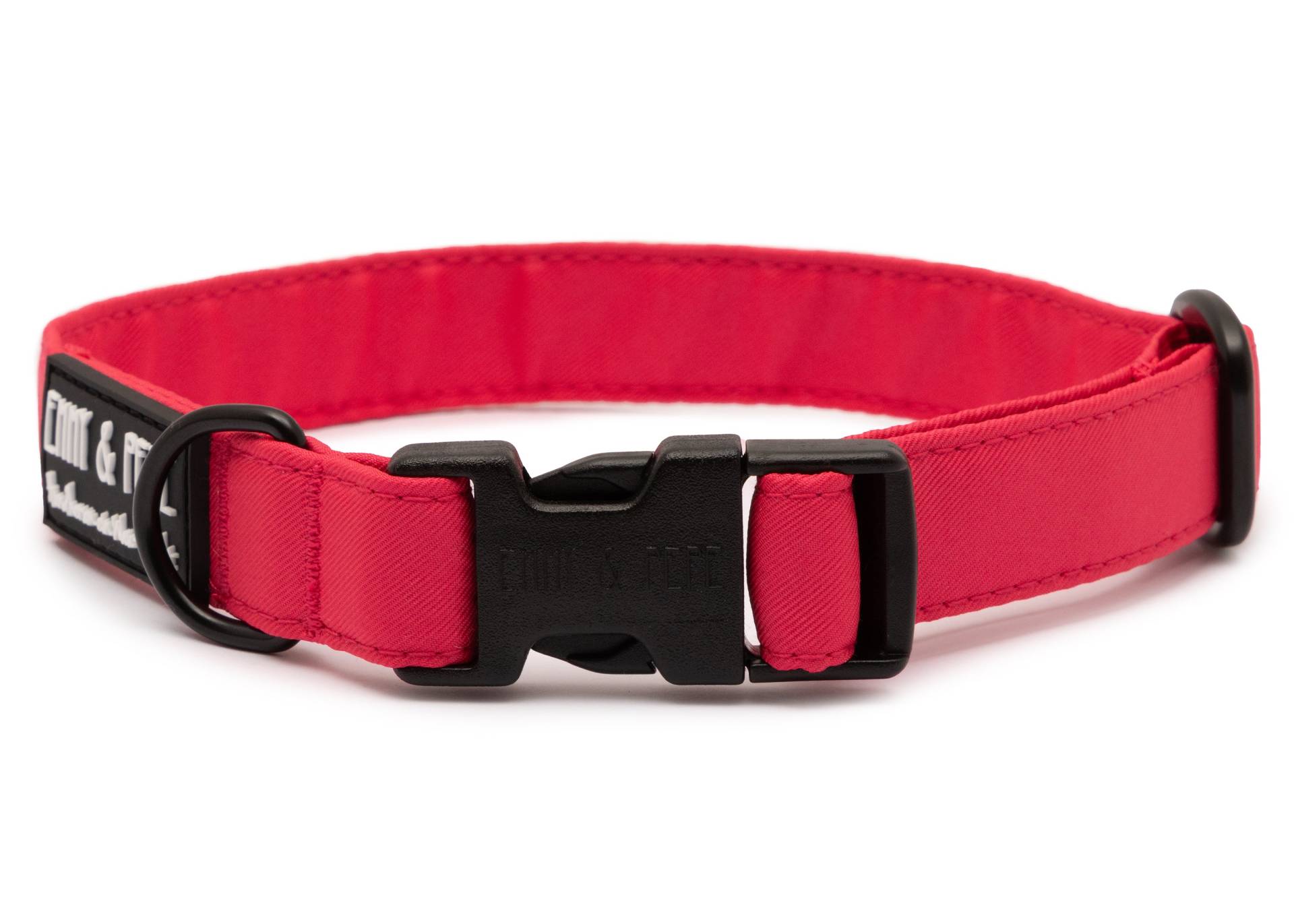 Hundehalsband Neon Pink XL - 39-64 cm von EMMY&PEPE