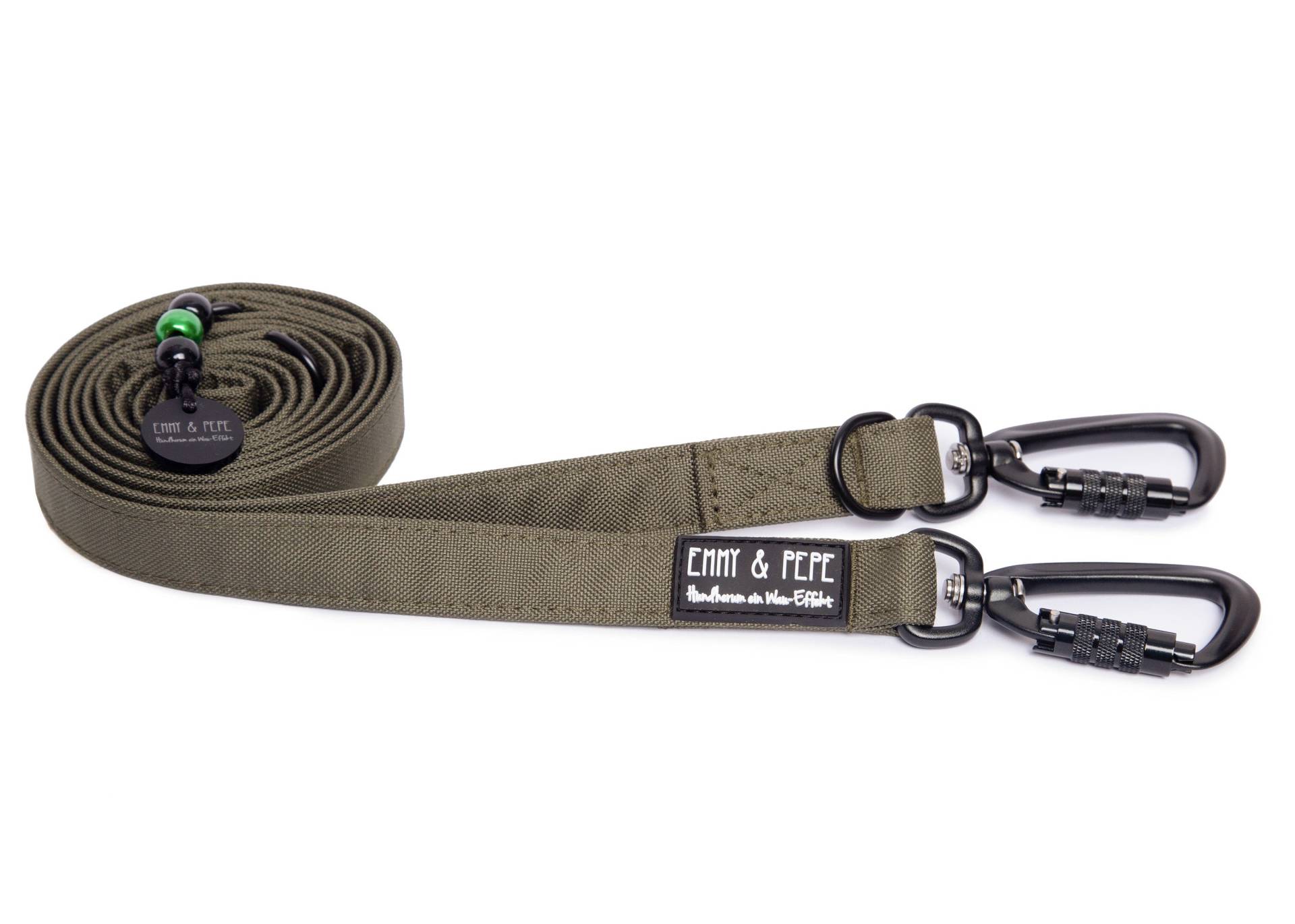 Hundeleine Lothar mit Sicherheitskarabiner Hundeleine Lothar mit Sicherheitskarabiner von EMMY&PEPE