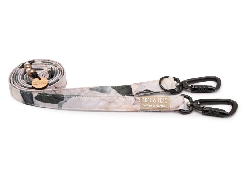 Hundeleine Magnolia mit Sicherheitskarabiner Hundeleine Magnolia mit Sicherheitskarabiner von EMMY&PEPE