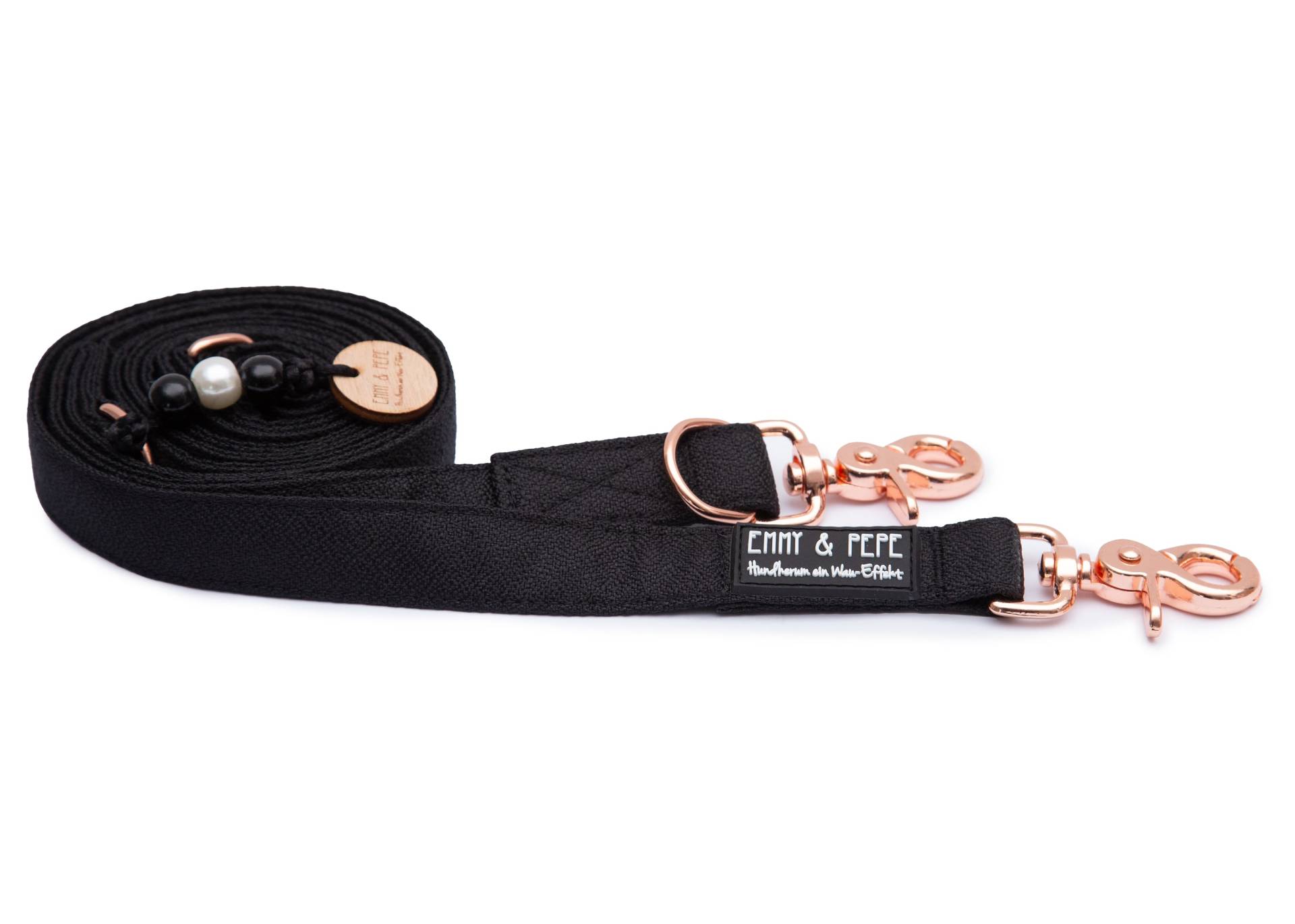 Hundeleine Tiffany mit Sicherheitskarabiner von EMMY&PEPE
