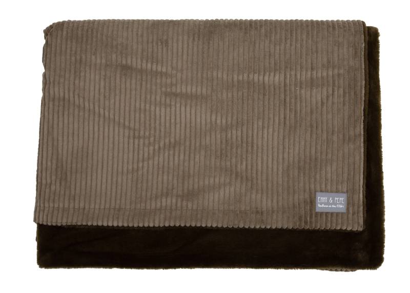 Sofadecke Cord Creme von EMMY&PEPE