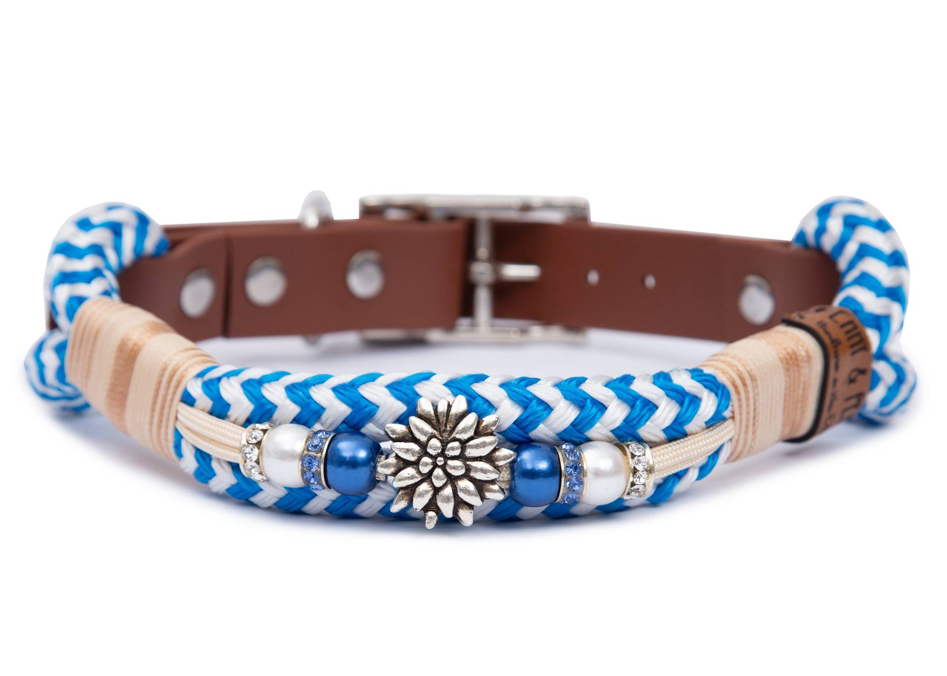 Tauhalsband mit Perlen O'zapft is S (25-33cm) von EMMY&PEPE