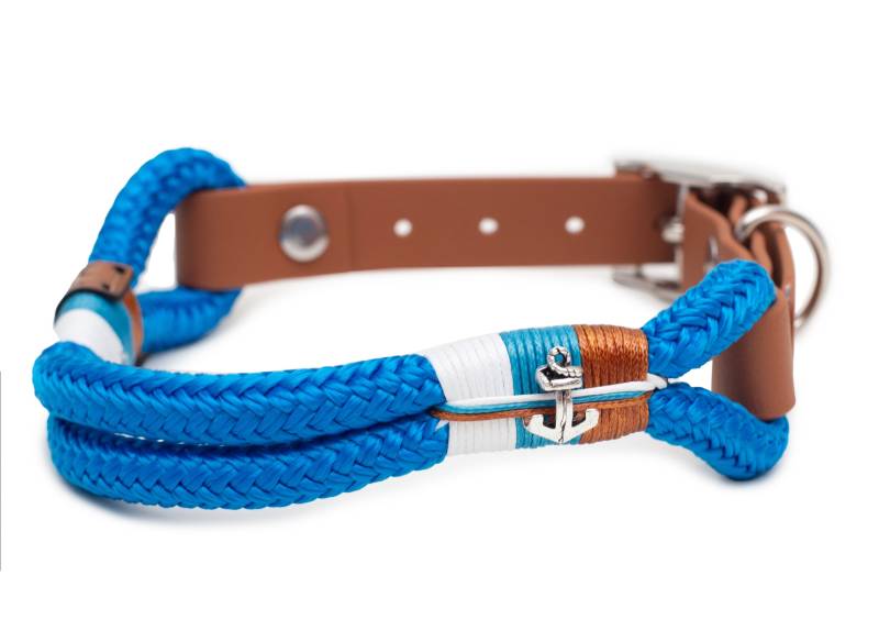 Tauhalsband ohne Perlen Matrose S (25-33cm) von EMMY&PEPE
