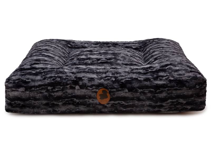 Wau-Bed Black Beauty Eckig / M (100x80cm) von EMMY&PEPE