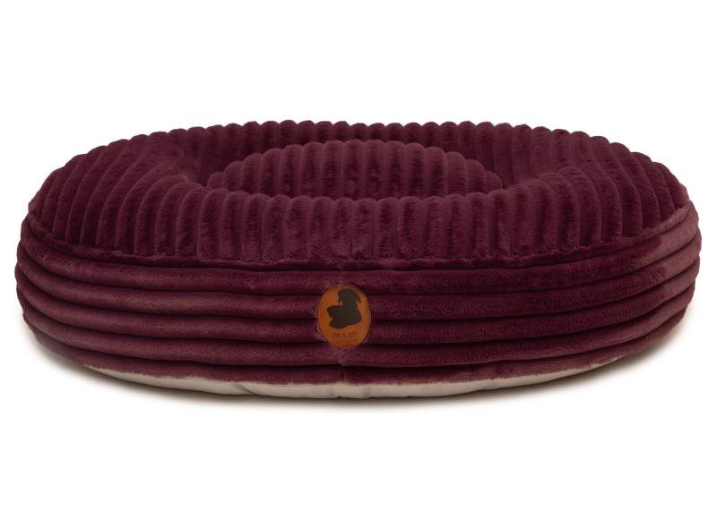 Wau-Bed Kuschelcord Big Plum / Oval / S (80x60cm) von EMMY&PEPE