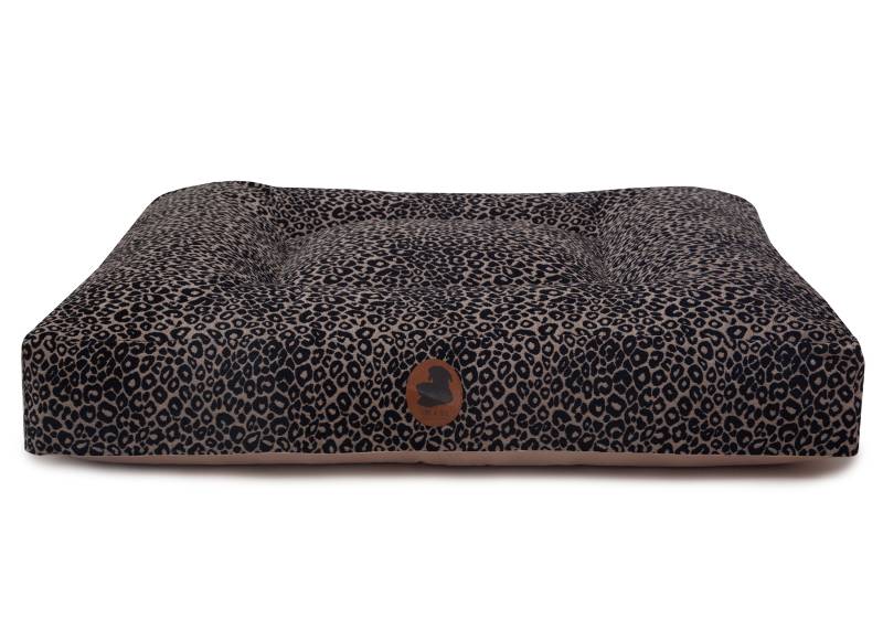 Wau-Bed Leo Leo Silver / Eckig / XL (140x120cm) von EMMY&PEPE