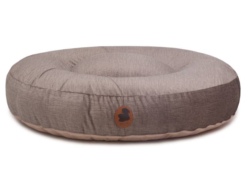 Wau-Bed Pets Friendly 2.0 Light Brown / Oval / S (80x60cm) von EMMY&PEPE