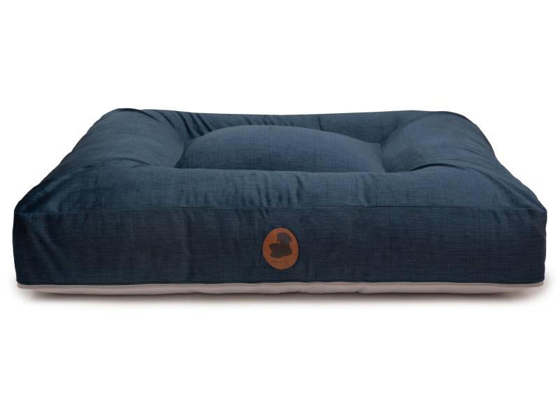 Wau-Bed Pets Friendly 2.0 Petrol / Eckig / M (100x80cm) von EMMY&PEPE
