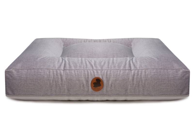 Wau-Bed Pets Friendly 2.0 Silver / Eckig / S (80x60cm) von EMMY&PEPE