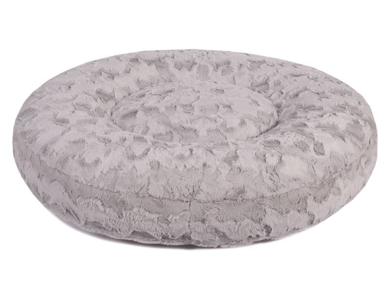 Wau-Bed Wild Wave Light Grey / Oval / XL (140x120cm) von EMMY&PEPE